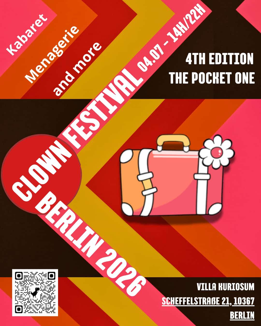Clown Festival Berlin 2026 poster
